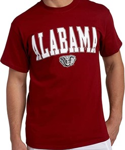Ncaa Alabama Crimson Tide Short Sleeve T-Shirts Hoodie Sweatshirt Full Size Gifts For Ncaa Fans