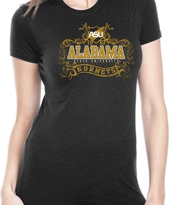Ncaa Alabama State Hornets Womens Prius2 Long Body Classic T-Shirt