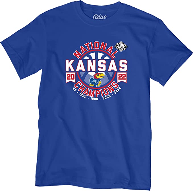 Ncaa Kansas Jayhawks National Basketball Champions Shirt, Kansas Basketball Shirts - Image 2