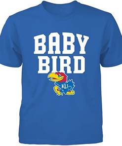Ncaa Kansas Jayhawks T-Shirt, Baby Bird, Kansas Basketball Shirts Gifts
