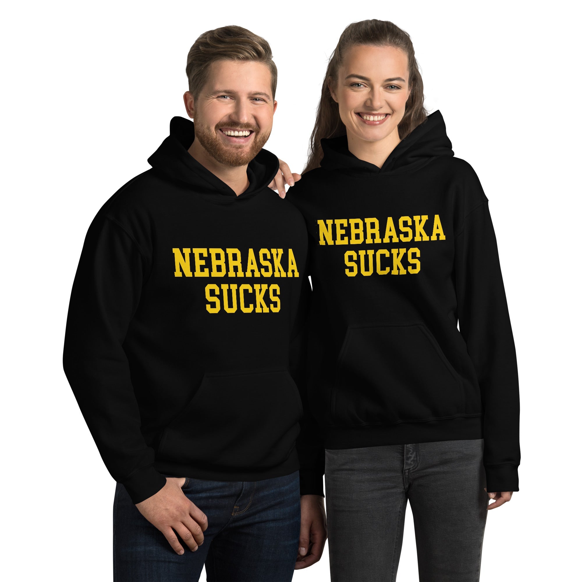 Nebraska Sucks Iowa Rivalry Hoodie Sweatshirt Sport Shirt - Image 2