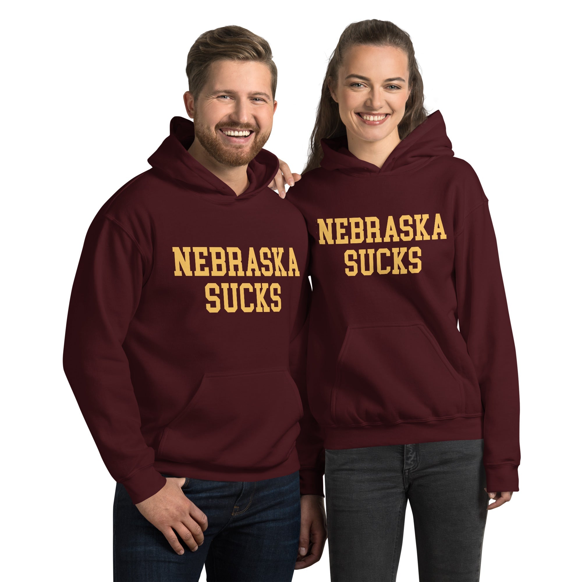 Nebraska Sucks Minnesota Rivalry Hoodie Sweatshirt Sport Shirt - Image 2