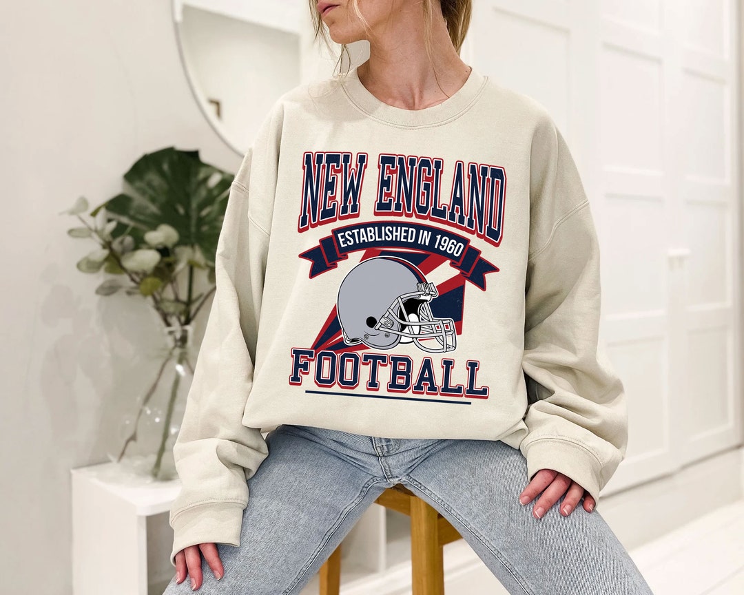 New England Football Team Sweatshirt, AFC Fan Shirt, NFL Shirt