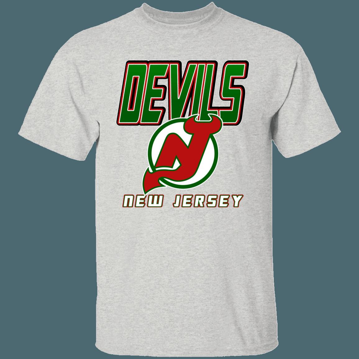 New Jersey Devils 80's GREEN Retro NHL T-Shirt Sweatshirt Hoodie National Hockey League Shirt - Image 4