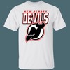 New Jersey Devils BLACK OUT Retro NHL T-Shirt Sweatshirt Hoodie National Hockey League Shirt