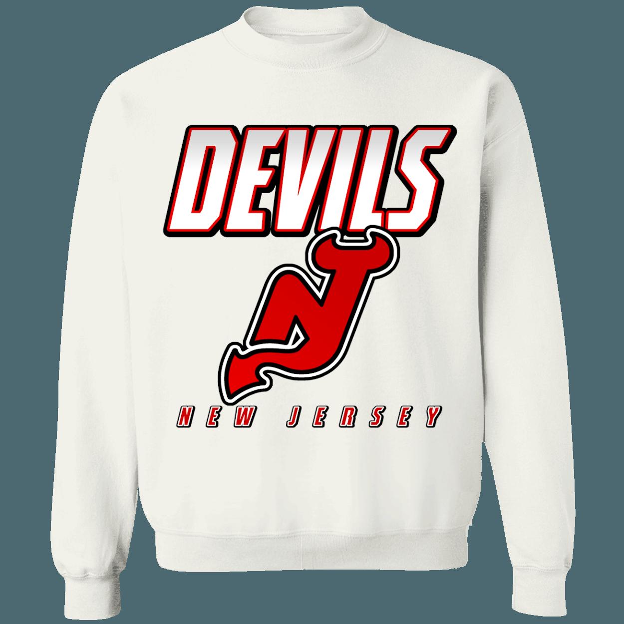 New Jersey Devils Retro 90's NHL Sweatshirt Hoodie TShirt For Hockey Lovers