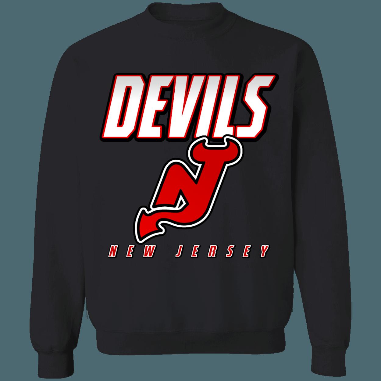 New Jersey Devils Retro 90's NHL Sweatshirt Hoodie TShirt For Hockey Lovers - Image 4