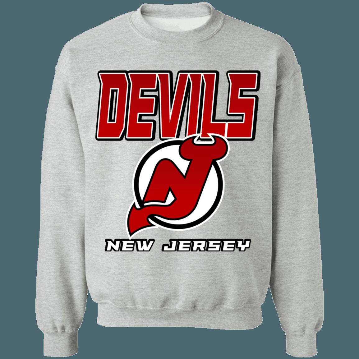 New Jersey Devils Vintage NHL Sweatshirt Hoodie TShirt For Hockey Lovers - Image 2