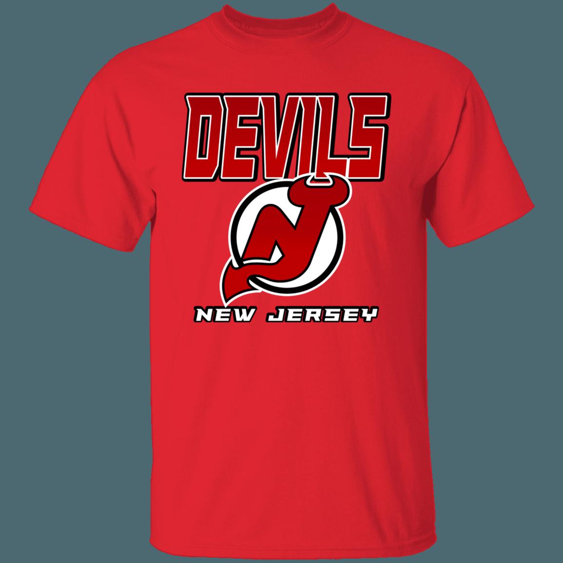New Jersey Devils Vintage NHL T-Shirt Sweatshirt Hoodie National Hockey League Shirt