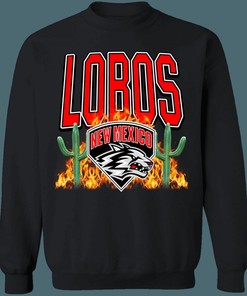 New Mexico Lobos Vintage NCAA Sweatshirt Hoodie Shirt For Fans