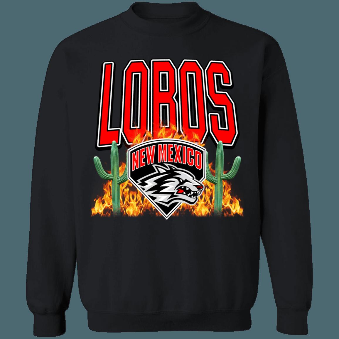 New Mexico Lobos Vintage NCAA Sweatshirt Hoodie Shirt For Fans