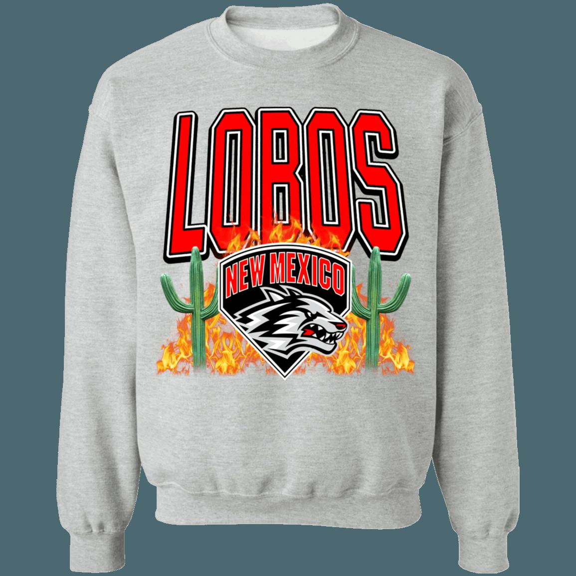 New Mexico Lobos Vintage NCAA Sweatshirt Hoodie Shirt For Fans - Image 2