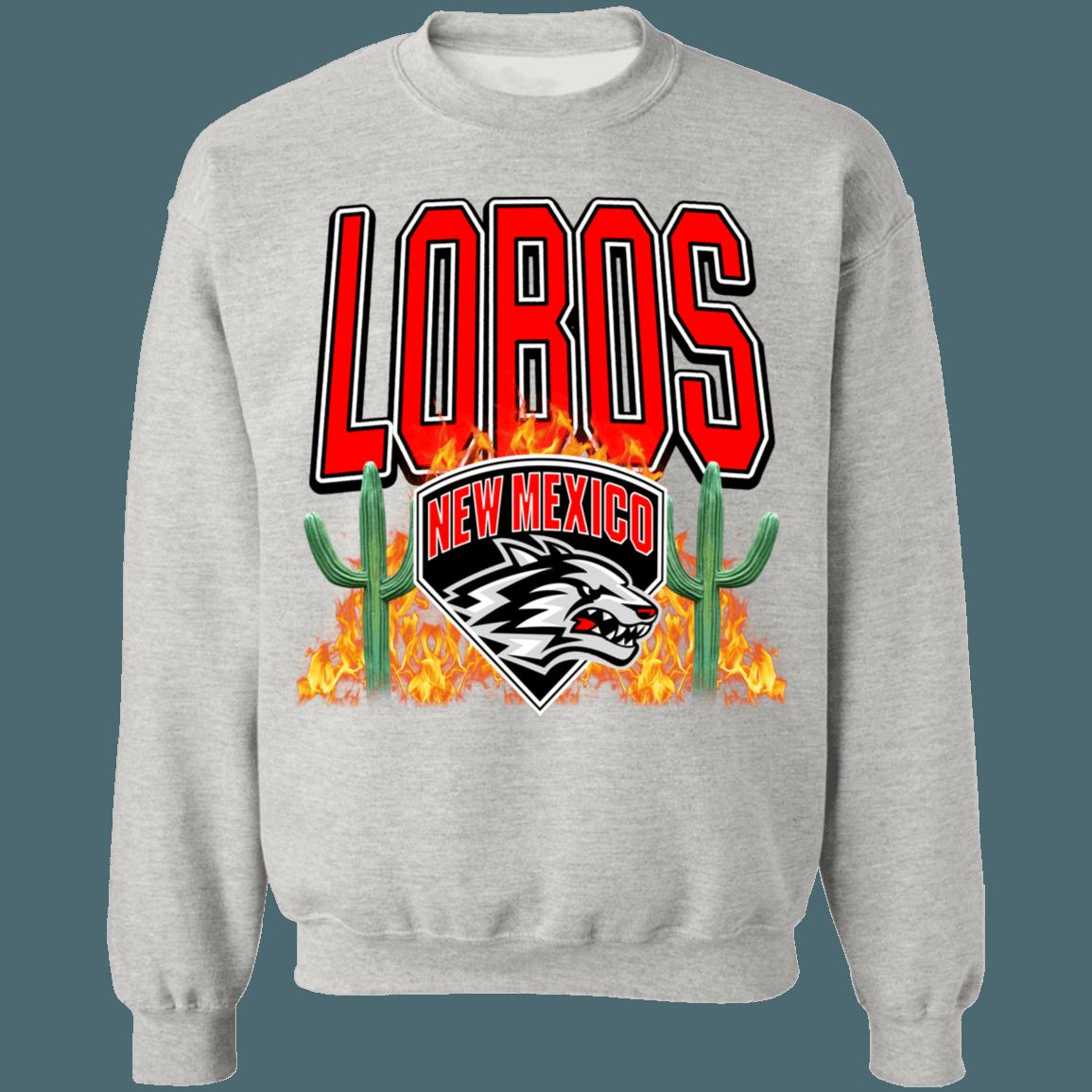 New Mexico Lobos Vintage NCAA Sweatshirt Hoodie Shirt For Fans - Image 3