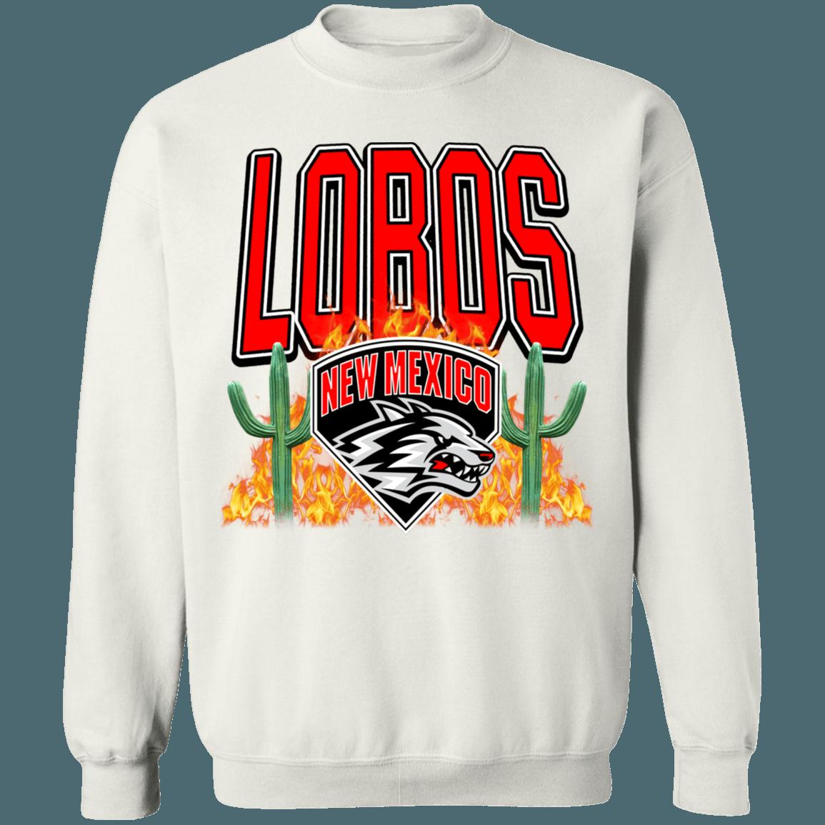New Mexico Lobos Vintage NCAA Sweatshirt Hoodie Shirt For Fans - Image 4
