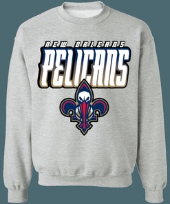New Orleans Pelicans Retro NBA Vintage Sweatshirt Hoodie Shirt For NBA Fans