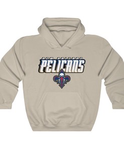 New Orleans Pelicans Vintage 90's NBA Sweatshirt Hoodie Shirt For NBA Fans