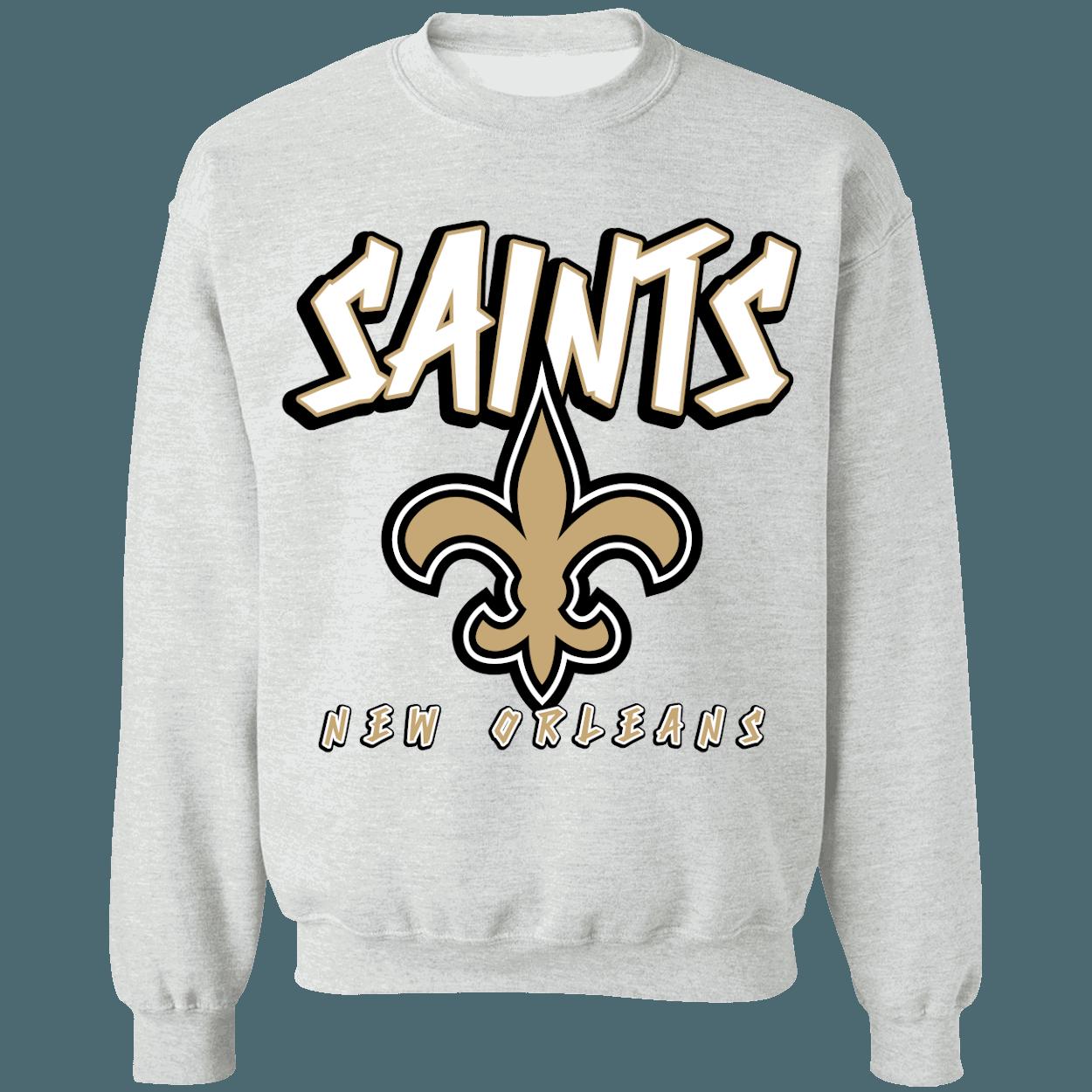 New Orleans Saints Retro 90's NFL American Football Lover Sweatshirt Hoodie - Image 2