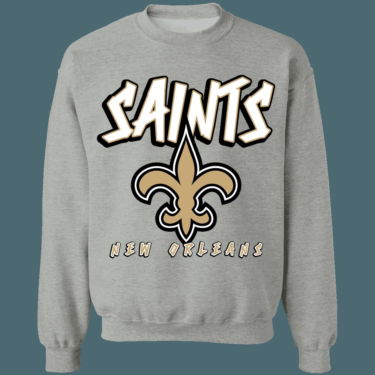 New Orleans Saints Retro 90's NFL American Football Lover Sweatshirt Hoodie - Image 4
