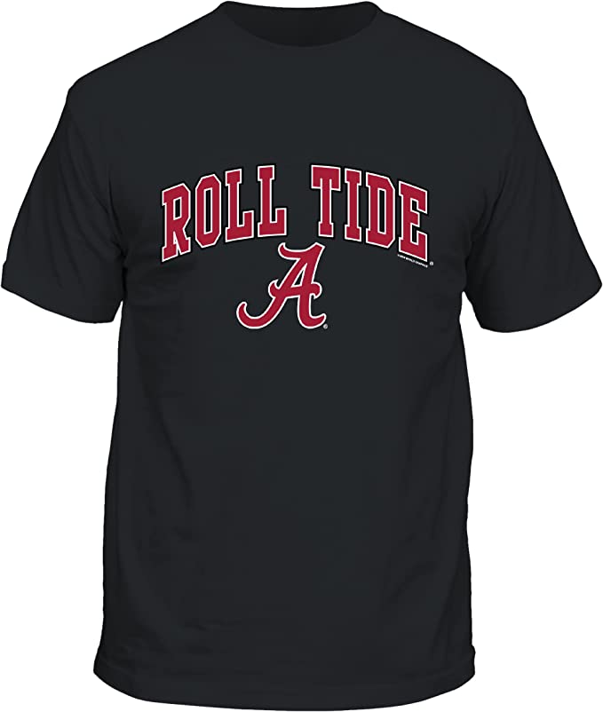 New World Graphics Collegiate Alabama Roll Tide Mens Short Sleeve T-Shirt Graphic Tee