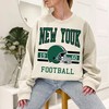 New York Football Sweatshirt, Vintage Retro New York Football Shirt for NFL Fans