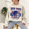 New York Football Team Sweatshirt, Vintage New York Football Crewneck Sweatshirt Hoodie Shirt Gifts for NFL Fans