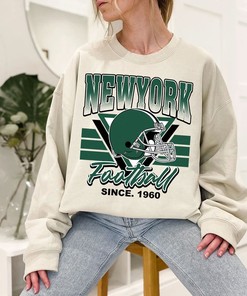 New York Football Team Sweatshirt, Vintage New York Football Shirt for NFL Fans