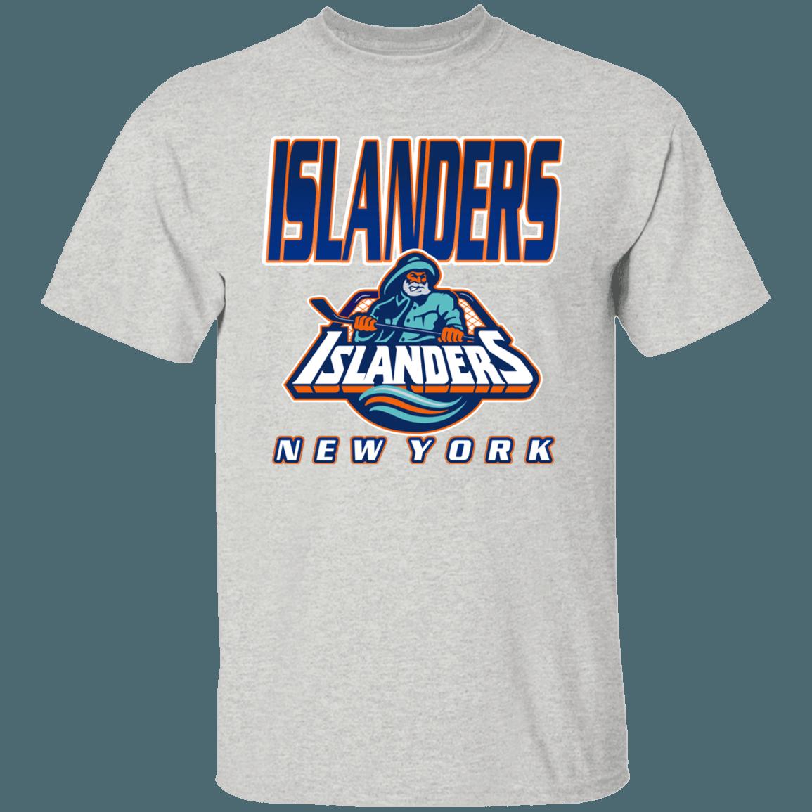 New York Islanders FISHERMAN 90'S Retro NHL T-Shirt Sweatshirt Hoodie National Hockey League Shirt