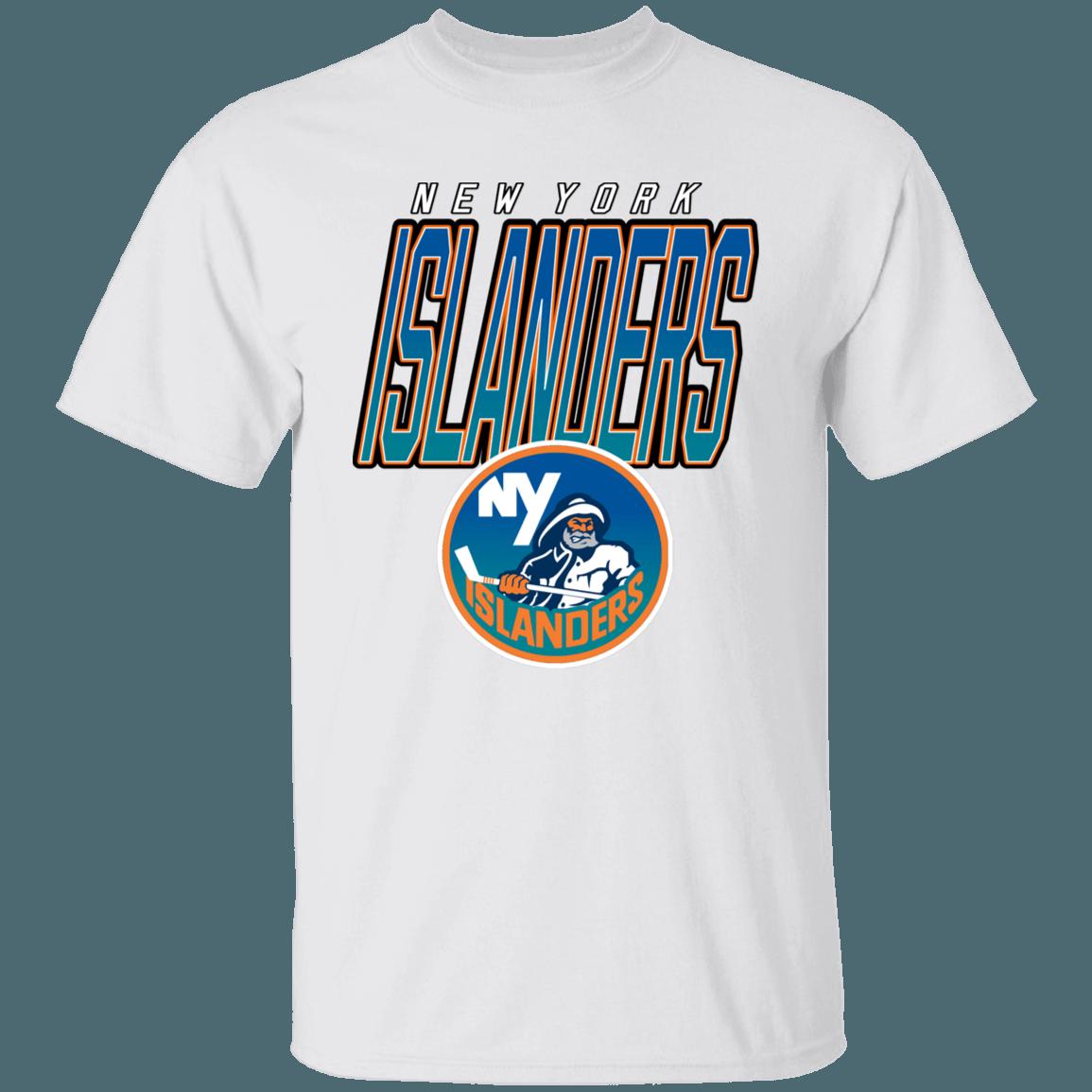 New York Islanders Fisherman Remix 90's Retro NHL T-Shirt Sweatshirt Hoodie National Hockey League Shirt - Image 2