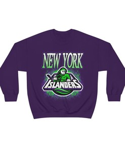 New York Islanders HALLOWEEN Retro NHL Sweatshirt Hoodie TShirt For Hockey Lovers