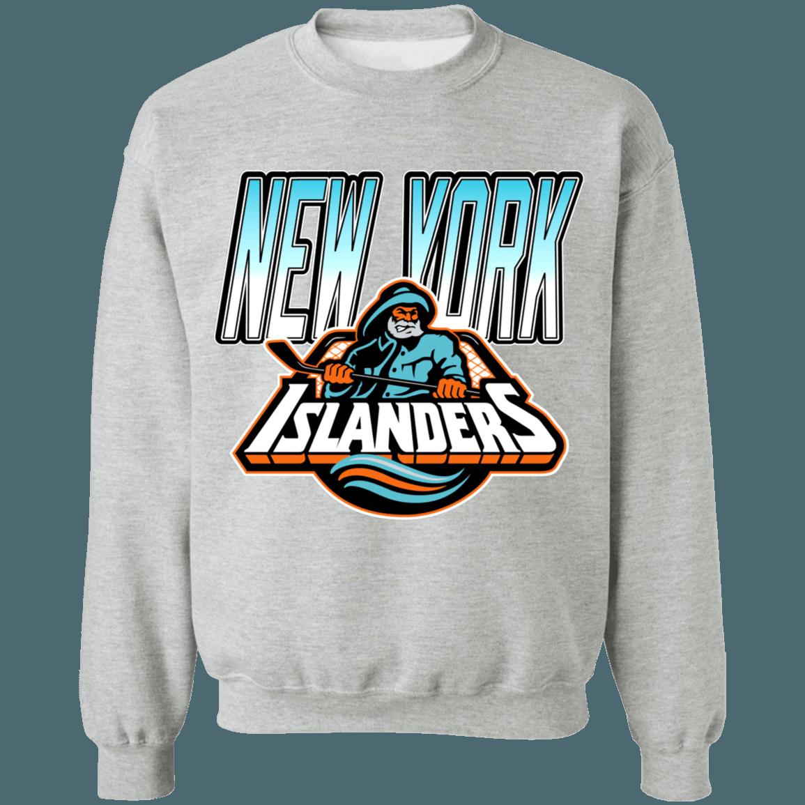 New York Islanders The Fisherman Retro NHL Sweatshirt Hoodie TShirt For Hockey Lovers - Image 2