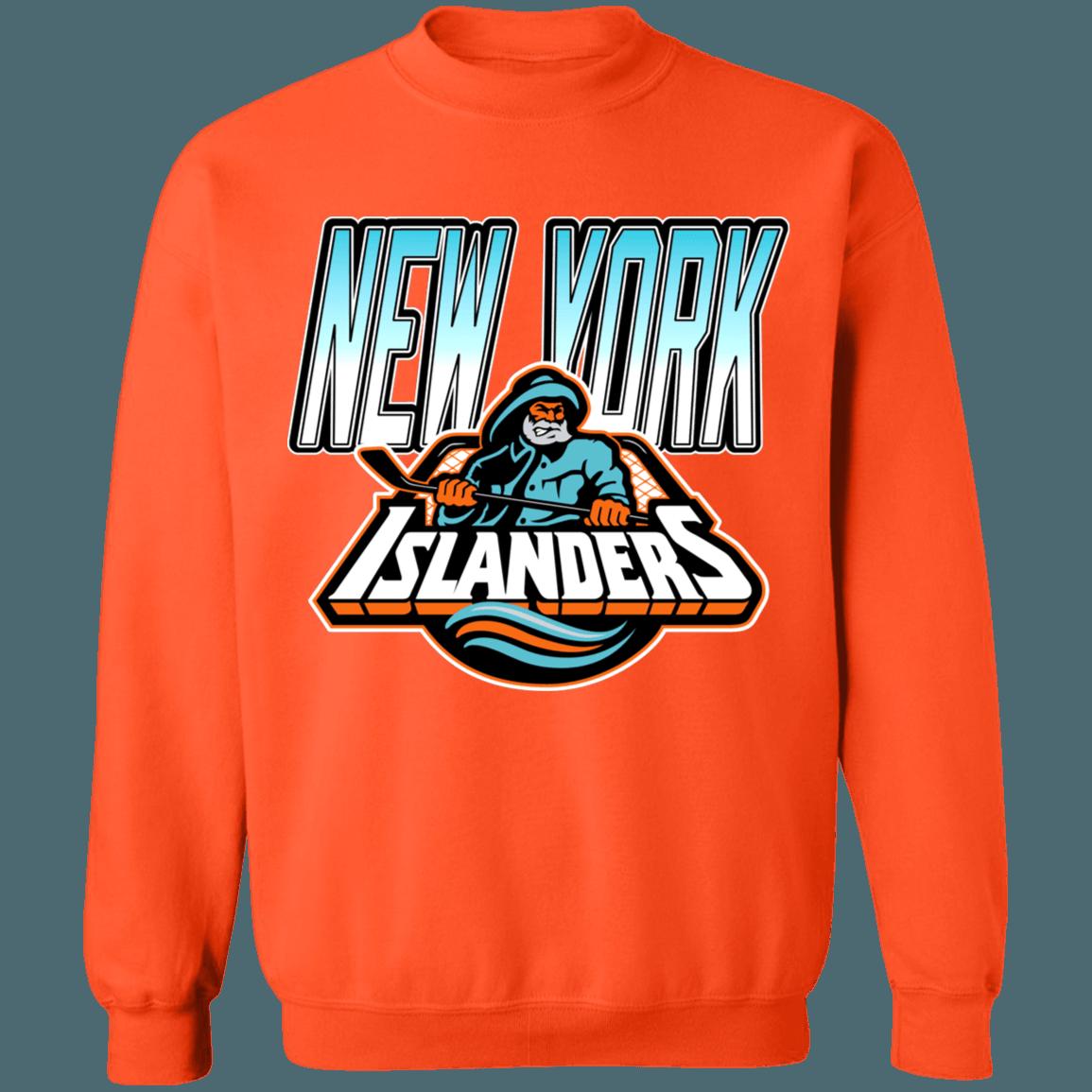 New York Islanders The Fisherman Retro NHL Sweatshirt Hoodie TShirt For Hockey Lovers - Image 3