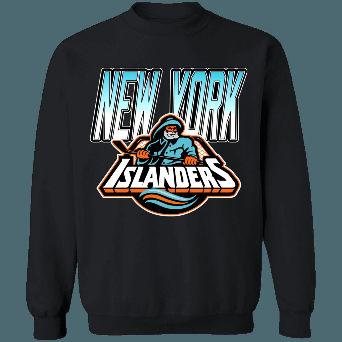 New York Islanders The Fisherman Retro NHL Sweatshirt Hoodie TShirt For Hockey Lovers - Image 4