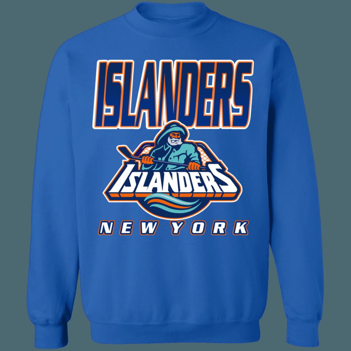 New York Islanders The Fisherman Vintage NHL Sweatshirt Hoodie Shirt Gifts for NHL Fans - Image 3