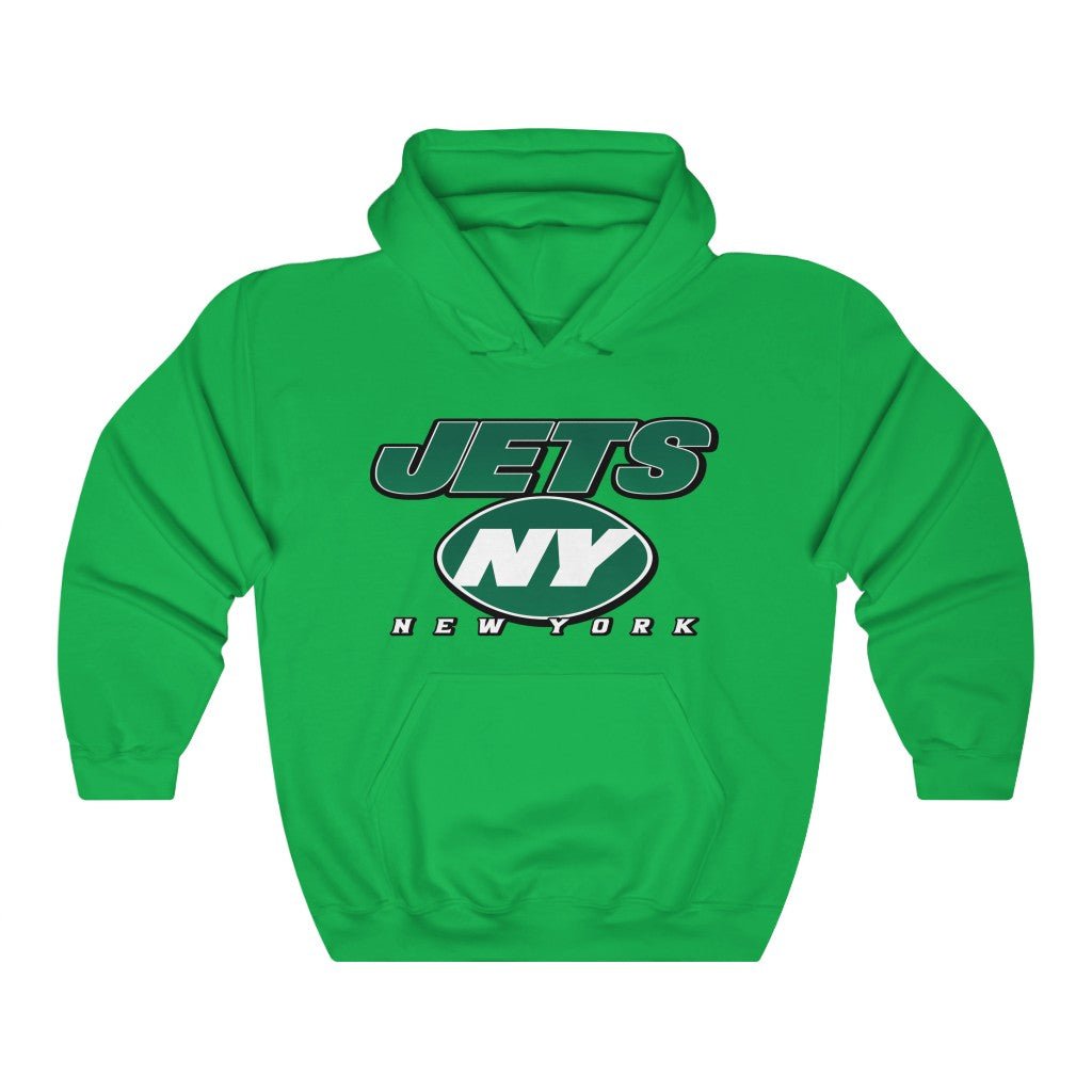New York Jets Vintage 90's NFL Hoodie Sweatshirt Sport Shirt