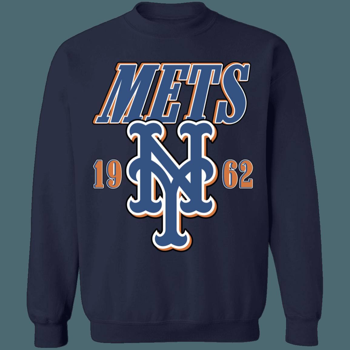 New York Mets MLB Crewneck Sweatshirt Hoodie Gifts for MLB Fans - Image 3