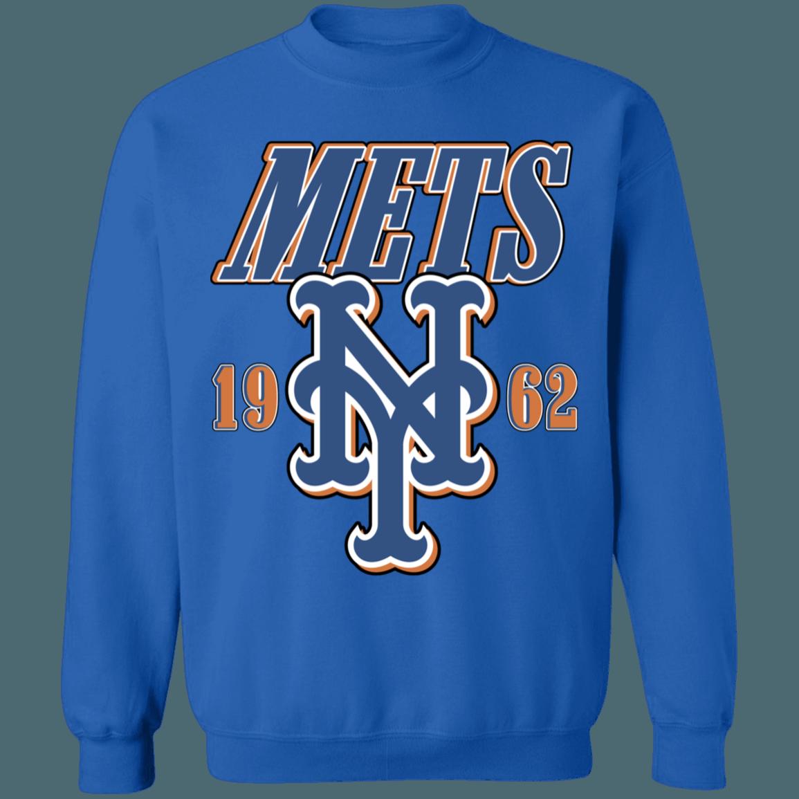 New York Mets MLB Crewneck Sweatshirt Hoodie Shirt for Baseball Fans - Image 4