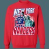 New York Rangers LADY LIBERTY Vintage NHL Sweatshirt Hoodie TShirt For Hockey Lovers