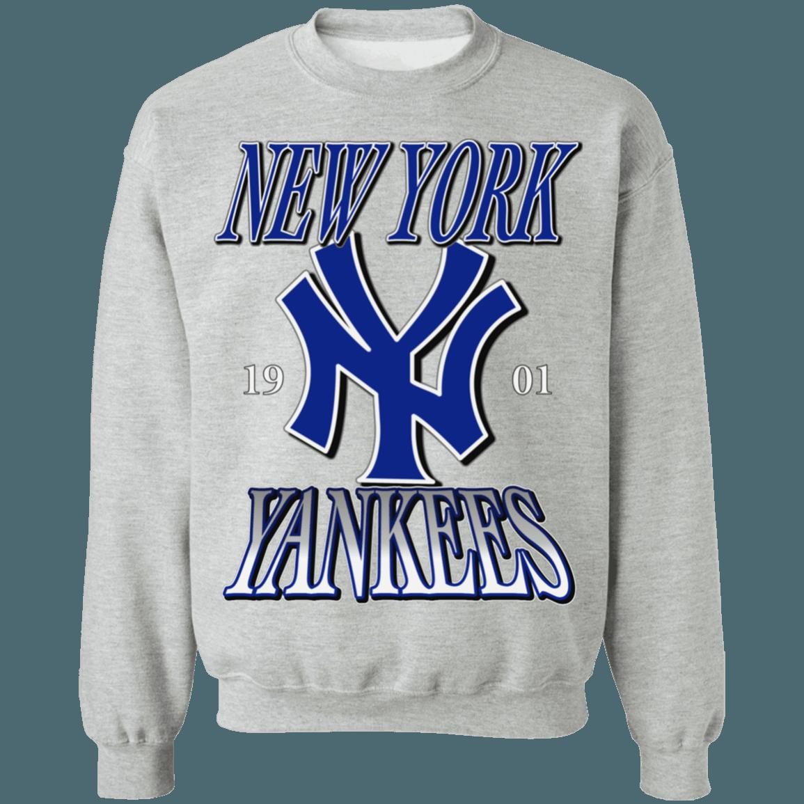 New York Yankees 1901 Vintage MLB Crewneck Sweatshirt Hoodie