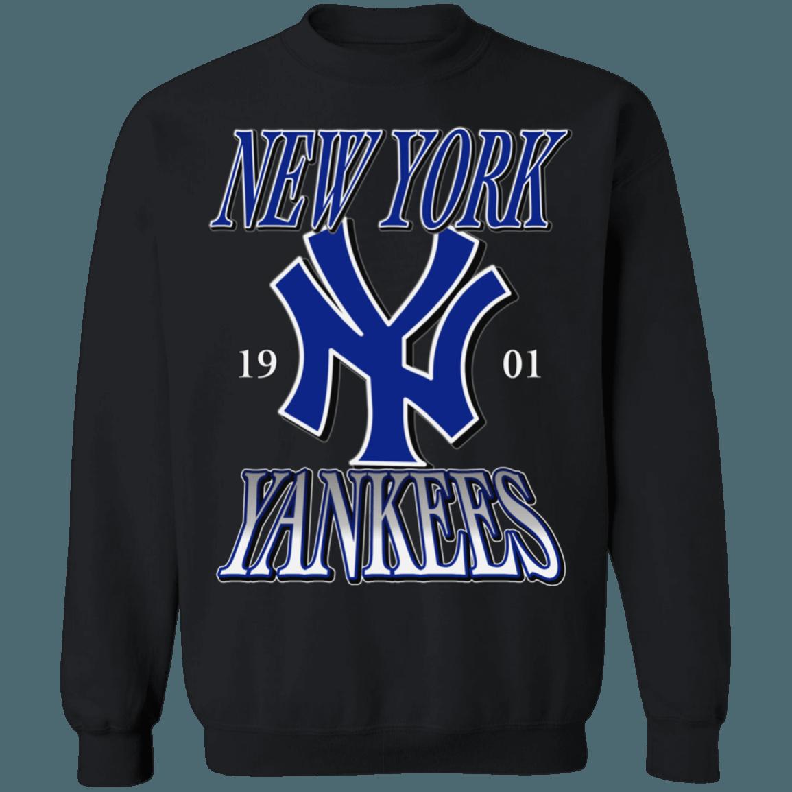 New York Yankees 1901 Vintage Sweatshirt Hoodie Shirt for MLB Fans - Image 2