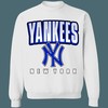 New York Yankees Retro MLB Crewneck Sweatshirt Hoodie Shirt for Baseball Fans