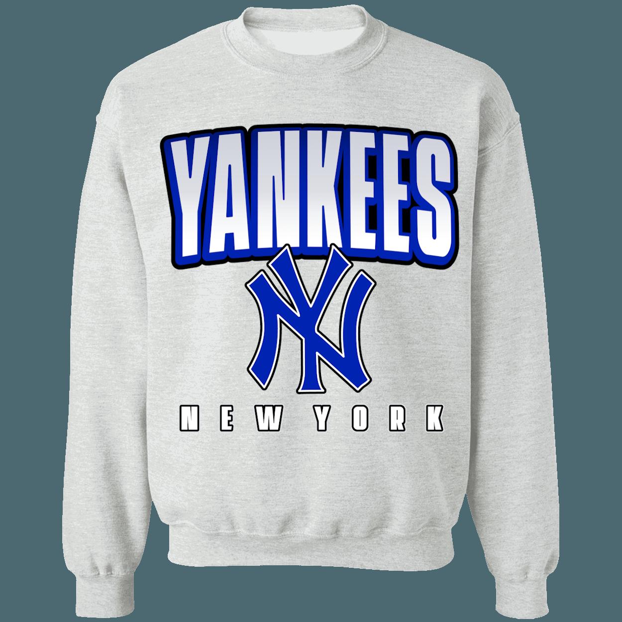New York Yankees Retro MLB Crewneck Sweatshirt Hoodie Shirt for Baseball Fans - Image 4