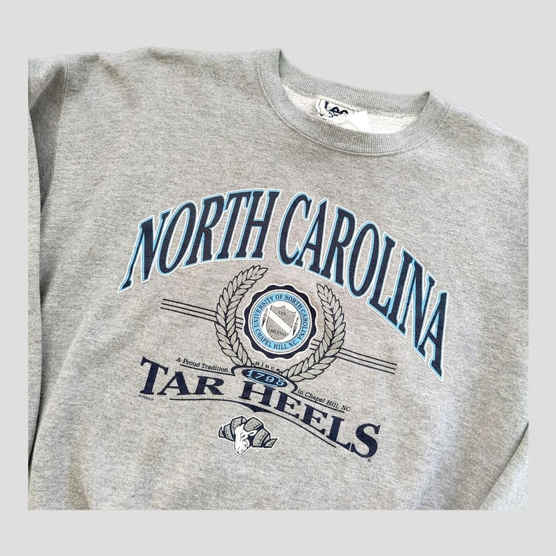 North Carolina Tar Heels Sweatshirt Gifts For Carolina Fan, College Shirts, Unc Shirts - Image 2