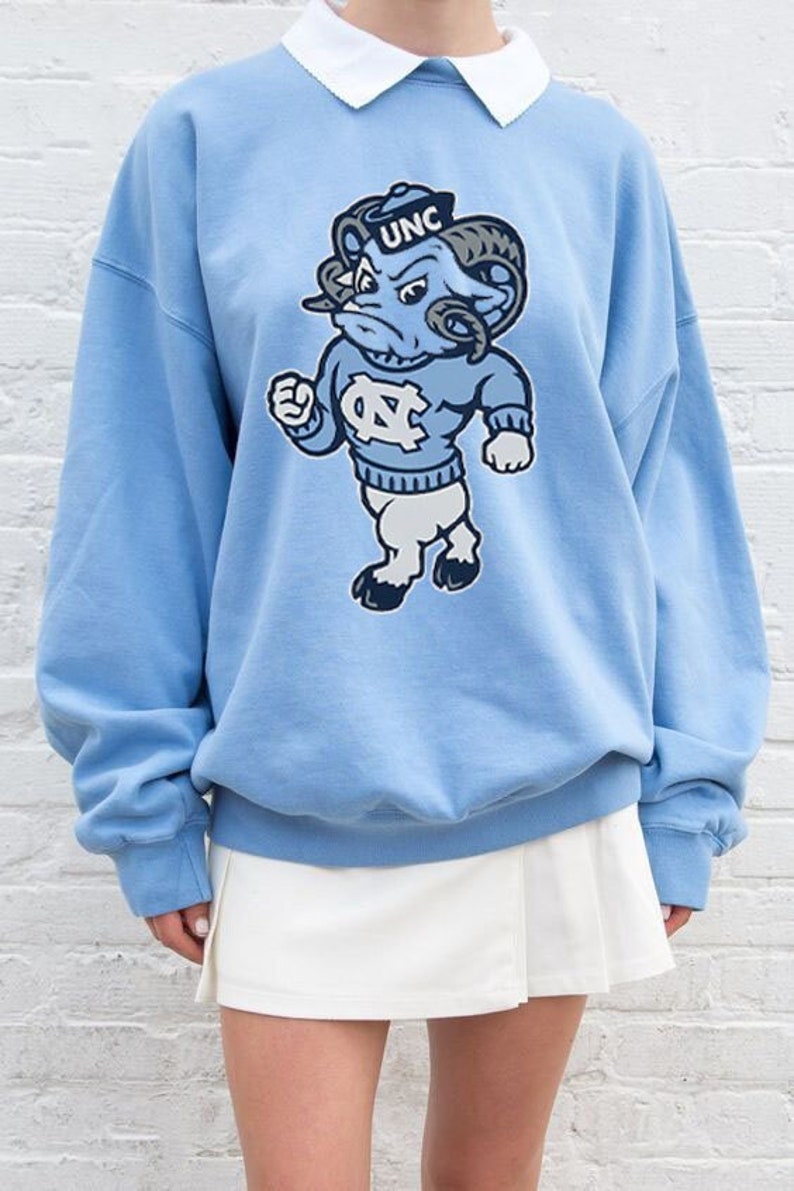 North Carolina Tar Heels Sweatshirt, Logo Unc Hoodies, Ncaa North Carolina Shirt, Gift For Fan Unc Tee