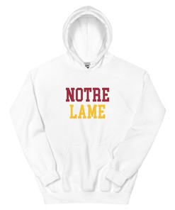 Notre Lame USC Rivalry Hoodie Sweatshirt Sport Shirt