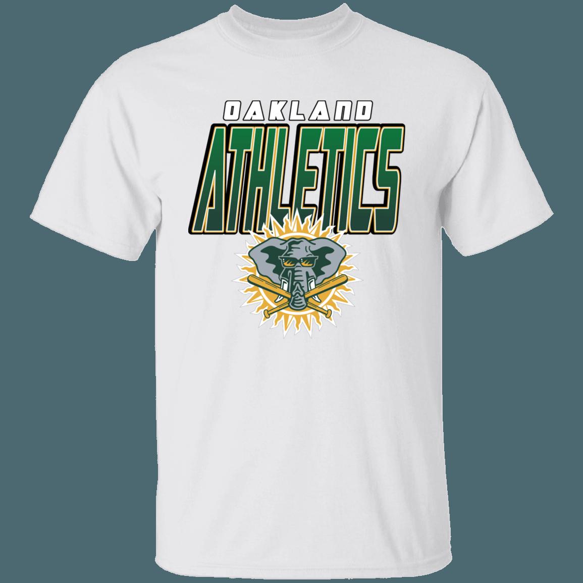 Oakland Athletics ELEPHANT Retro MLBShirt Sweatshirt Hoodie Gifts for MLB Fans - Image 2