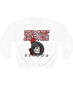 Ottawa Senators HALLOWEEN Retro NHL Sweatshirt Hoodie TShirt For Hockey Lovers