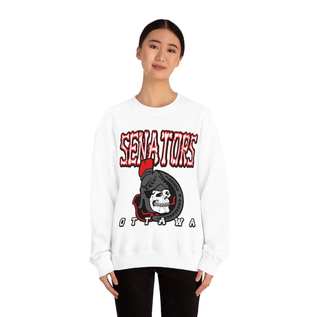 Ottawa Senators HALLOWEEN Retro NHL Sweatshirt Hoodie TShirt For Hockey Lovers - Image 2