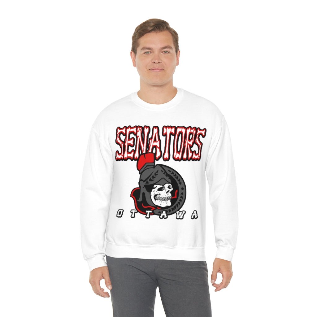 Ottawa Senators HALLOWEEN Retro NHL Sweatshirt Hoodie TShirt For Hockey Lovers - Image 4