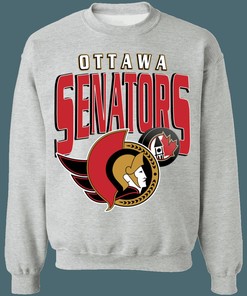 Ottawa Senators Retro NHL Sweatshirt Hoodie TShirt For Hockey Lovers