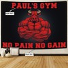 Personalised Gym Banner Flag Tapestry Home Gym Motivational, Motivation Flag, Inspirational gym flags